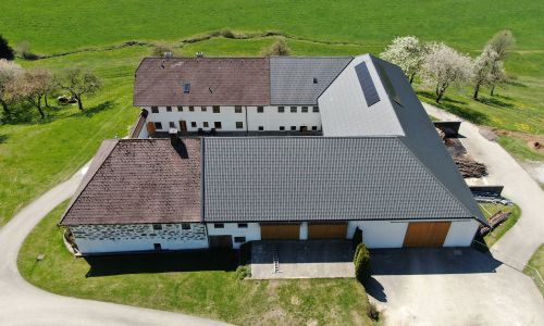 Wirtschaftsgebäude Sanierung Weckman anthrazit